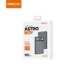 Recci ASTRO BOY Magnetic Power Bank 10000mAh - RPB-W18 - Black - Image 2