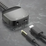 Recci Lightning to Lightning & 3.5mm Adapter RDS-A12 - Image 2