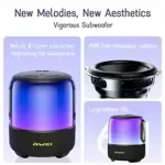 Awei Y680 TWS 40W Bluetooth Earphone with Subwoofer and Water Resistant - Image 6