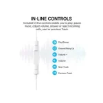 Digital Wired Earphones with Type-C (USB-C) Port - High-Quality Sound and Clear Calls Choetech OC-A012-WH - Image 4