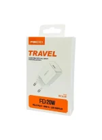 Recci RC65E 1C 20W Charger - White - Image 2