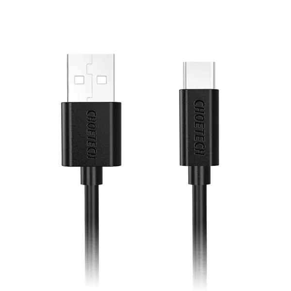 "كابل Choelech USB-A إلى Type-C بطول 2 متر - شحن ومزامنة يومية موثوقة "
