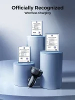 Joyroom JR-CCD03 Car Charger with Digital Display and 3 USB Ports 3.4A - Image 5