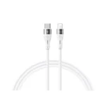 كيبل Ricci RS11CL PD20W Type-C إلى Lightning سيليكون 1 متر - أبيض