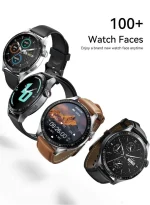 Joyroom JR-FC2 Pro Classic Smartwatch: Bluetooth Calling and Health Tracking - Space Grey - Image 7