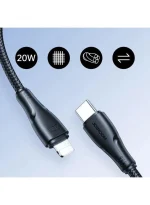Joyroom Surpass Series A11 20W Fast Charging Cable (Lightning/Type-C) - 0.25m Black - Authorized Dealer Warranty - Image 3