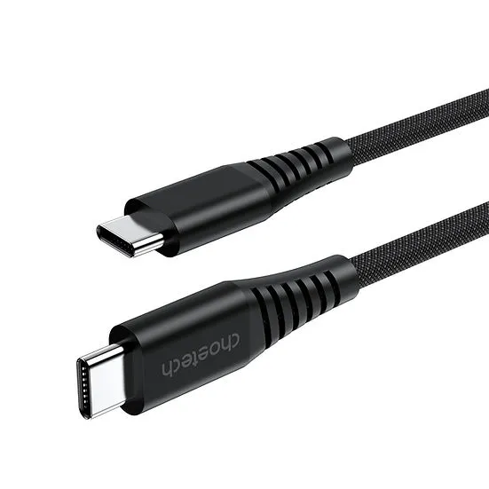 كابل USB-C إلى USB-C مغناطيسي بقوة 100 واط -أسود