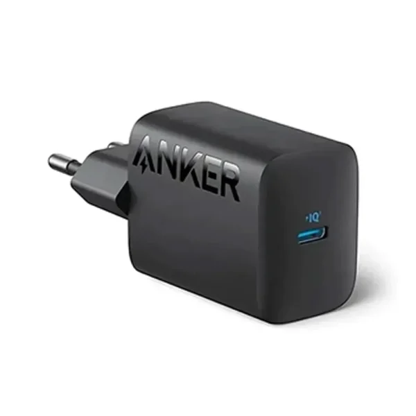 شاحن حائط Anker 312 USB-C بقوة 30 واط - أسود (A2640L11)