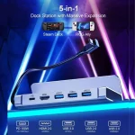 Choetech 5 في 1 لجهاز Steam Deck بمنفذ Type-C و HDMI و USB-PD