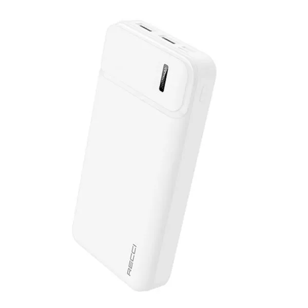 شاحن متنقل Recci Burton Power Bank 20000mAh بأربعة منافذ RPB-N17