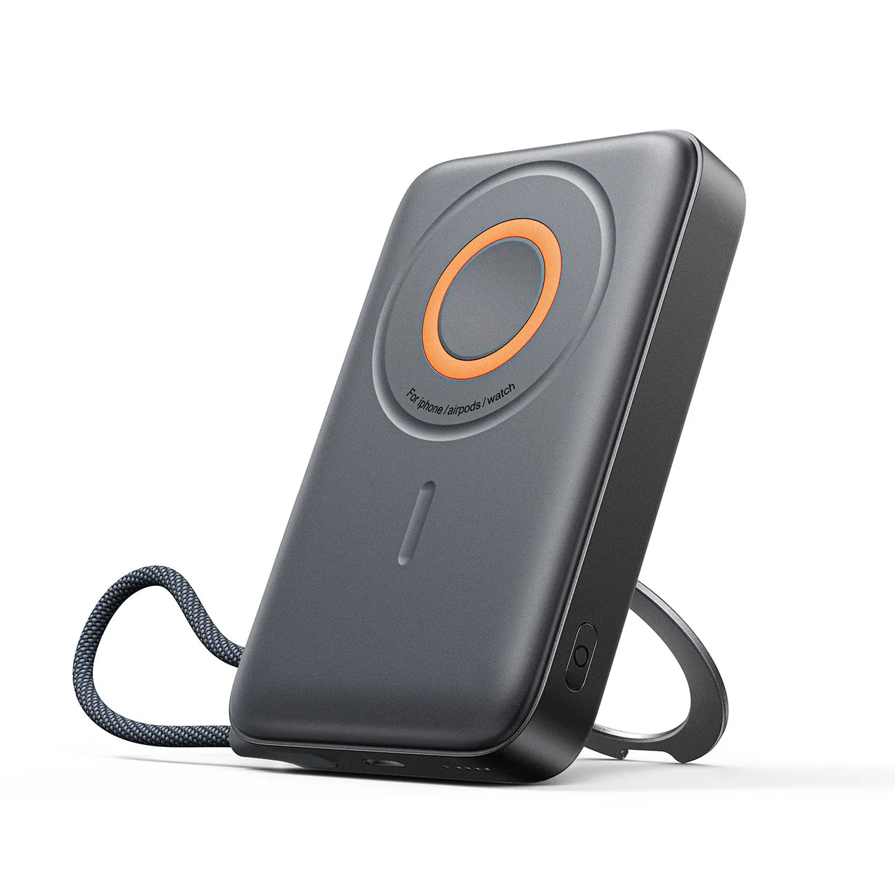 باور بانك Joyroom JR-PBM02 مغناطيسي 3×1 بسعة 10000mAh وشحن سريع 22.5W – أسود باور بانك Joyroom JR-PBM02 مغناطيسي 3×1 بسعة 10000mAh وشحن سريع 22.5W – أسود - الصورة 1