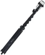 Plokama K7 Live Streaming Stand – 110cm Travel Tripod with 360° Rotation – Black - Image 8