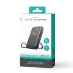 ⁦باور بانك Joyroom JR-PBM02 مغناطيسي 3×1 بسعة 10000mAh وشحن سريع 22.5W – أسود⁩ - الصورة ⁦6⁩