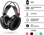 B30 Wireless Bluetooth Over-Ear Headphones with RGB Lighting – Stereo, FM Radio, SD/AUX/Type-C Support - Image 5