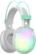 B30 Wireless Bluetooth Over-Ear Headphones with RGB Lighting – Stereo, FM Radio, SD/AUX/Type-C Support - Image 8