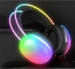 B30 Wireless Bluetooth Over-Ear Headphones with RGB Lighting – Stereo, FM Radio, SD/AUX/Type-C Support - Image 4