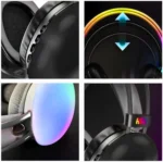 B30 Wireless Bluetooth Over-Ear Headphones with RGB Lighting – Stereo, FM Radio, SD/AUX/Type-C Support - Image 7