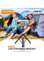 Plokama K7 Live Streaming Stand – 110cm Travel Tripod with 360° Rotation – Black - Image 4
