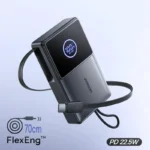⁦باور بانك Joyroom JR-PR1 بسعة 10000mAh مع كابل مدمج قابل للسحب وشحن سريع 22.5W⁩ - الصورة ⁦4⁩