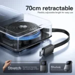 ⁦باور بانك Joyroom JR-PR1 بسعة 10000mAh مع كابل مدمج قابل للسحب وشحن سريع 22.5W⁩ - الصورة ⁦3⁩