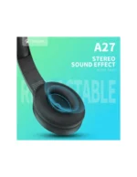 Celebrat A27 Wireless Bluetooth Earbuds – Black - Image 3