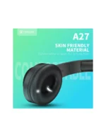 Celebrat A27 Wireless Bluetooth Earbuds – Black - Image 4
