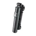 Plokama K7 Live Streaming Stand – 110cm Travel Tripod with 360° Rotation – Black
