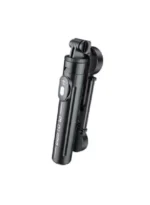 Plokama K7 Live Streaming Stand – 110cm Travel Tripod with 360° Rotation – Black