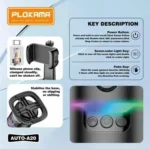 Plokama AUTO-A20 Mobile Phone Stabilizer with 360° Auto Face Tracking, Type-C Port & Remote Control - Image 5