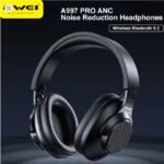 Awei A997 Pro ANC Wireless Headphones – Active Noise Cancelling – Bluetooth 5.3 – Foldable Design - Image 5