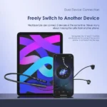 ⁦سماعة أذن Oraimo Necklace Lite OЕ 311 – سماعة رأس لاسلكية بتقنية الاهتزاز ومكالمات فائقة الوضوح⁩ - الصورة ⁦8⁩