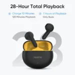 realme Buds T01 True Wireless Earbuds - 13mm Dynamic Bass Driver & AI ENC - Image 4