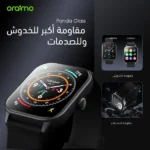 Oraimo Watch 5 Smartwatch with Large HD Display & Bluetooth Calling - Black - Image 3