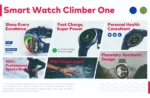 itel Climber One ISW-O43 Smartwatch - 1.43" Amoled Display - IP68 Water Resistant - Image 6